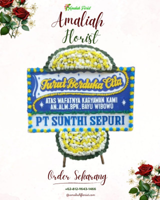 Papan Bunga Duka di Gunung Mas